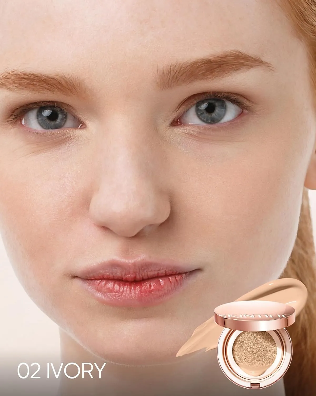 Cushion Foundation | Full coverage, Weightless, Skin fit, Satin Glow Finish, Oil-Control Waterproof Fondation, Sweatproof Flawless BB Cream CC Korean Makeup