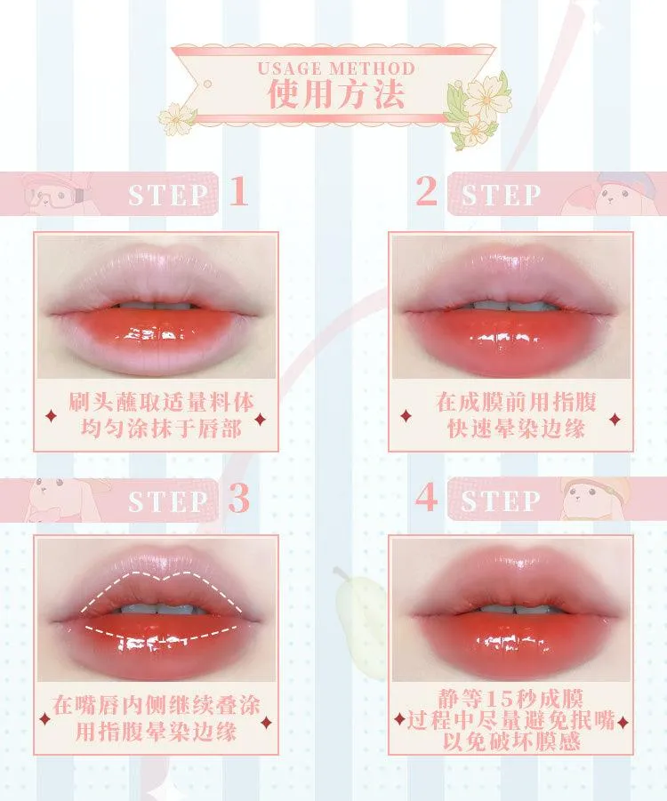 Cute Rumor A Rabbit Party Lip Glaze QR06