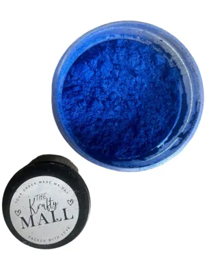 Dark blue pearl pigment