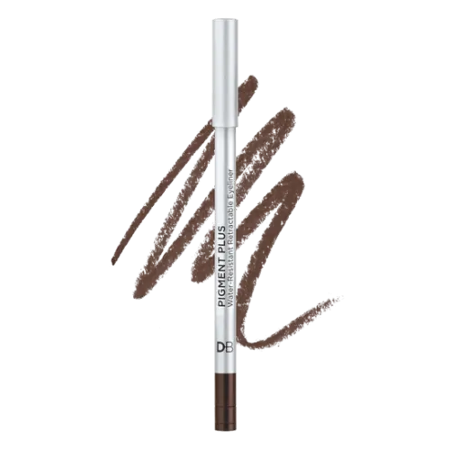 DB Pigment PlusWater-Resistant Retractable Eyeliner Chocolate Shard 158