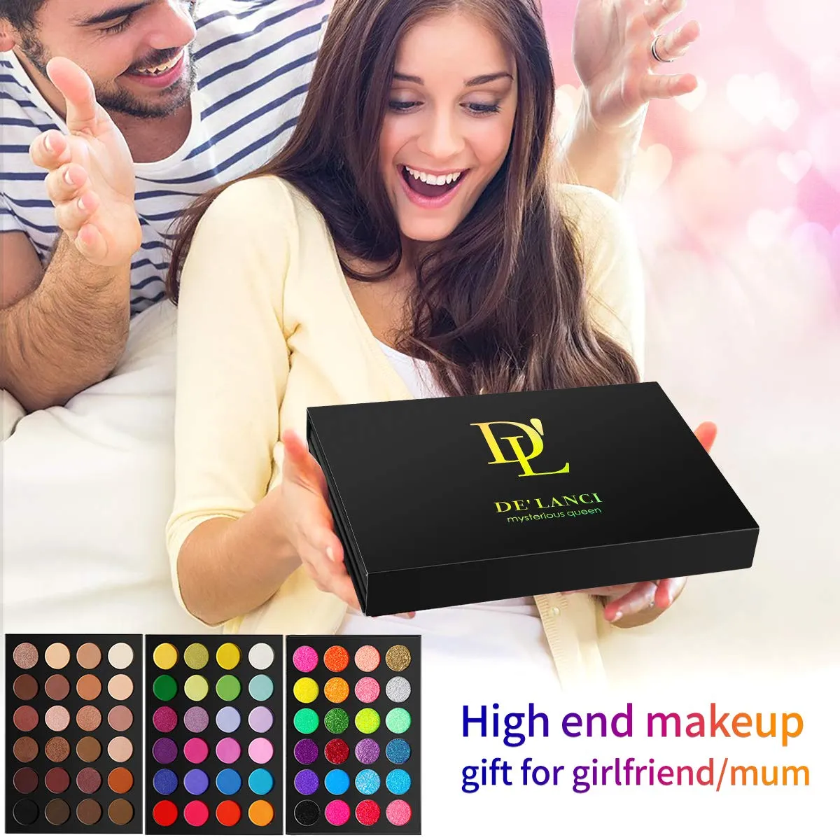 De'lanci Mysterious Queen 72 Colors Eyeshadow Palette