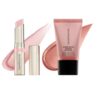 Dewy Lip Gloss-Balm & COMPLEXION RESCUE® BLONZER® Set