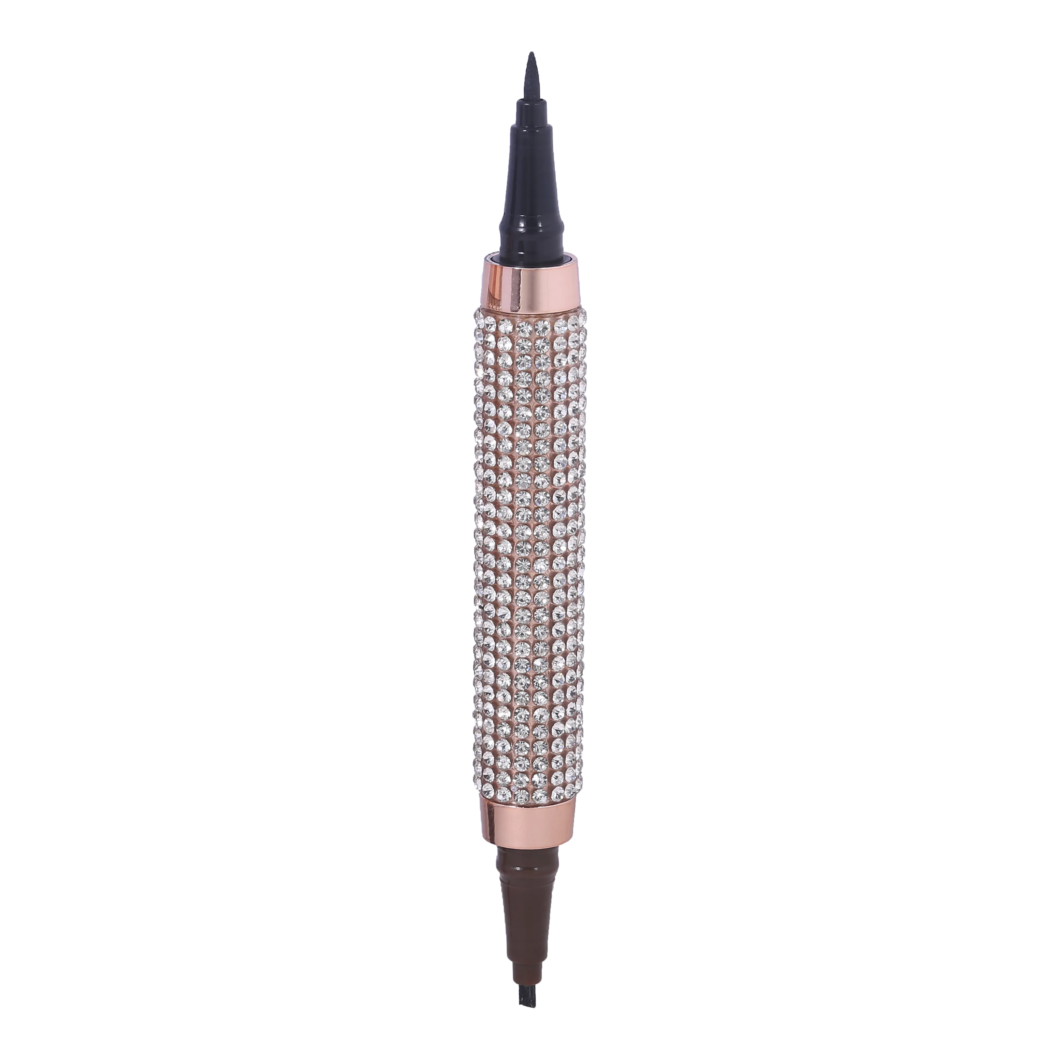 Diamond 2 in 1 Eyebrow Tattoo Pen and Black Liquid Eyeliner Pen