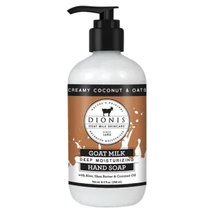 Dionis Creamy Coconut & Oats Goat Milk Hand Soap