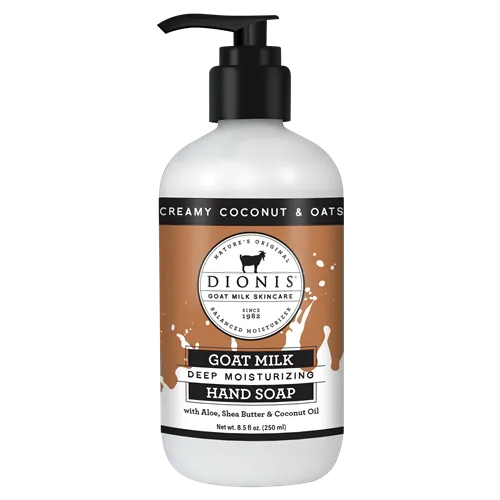 Dionis Creamy Coconut & Oats Goat Milk Hand Soap