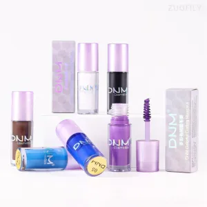 DNM Color Mascara Eyelashes Curling Extension Purple Blue White Mascara
