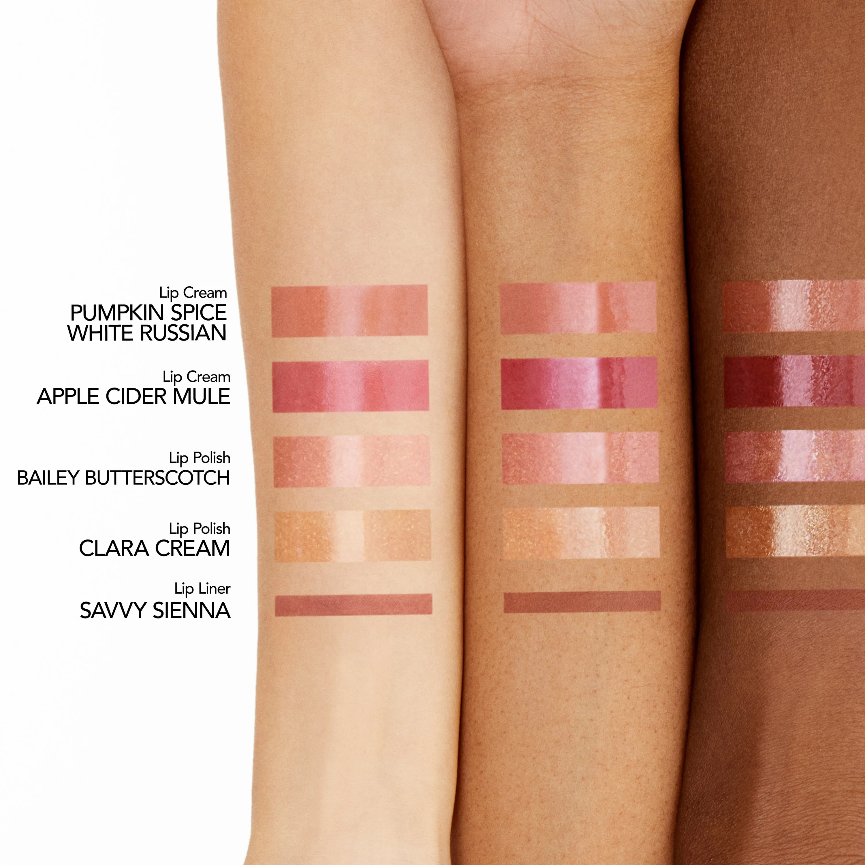 Dolly's Mocktail Mixer Full-On Lip Cream Gloss - Pumpkin Spice White Russian
