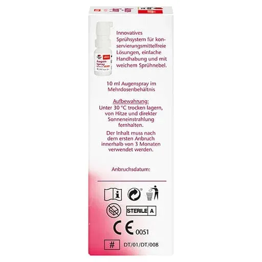 DOPPELHERZ Eye Spray Hyaluron FRESH