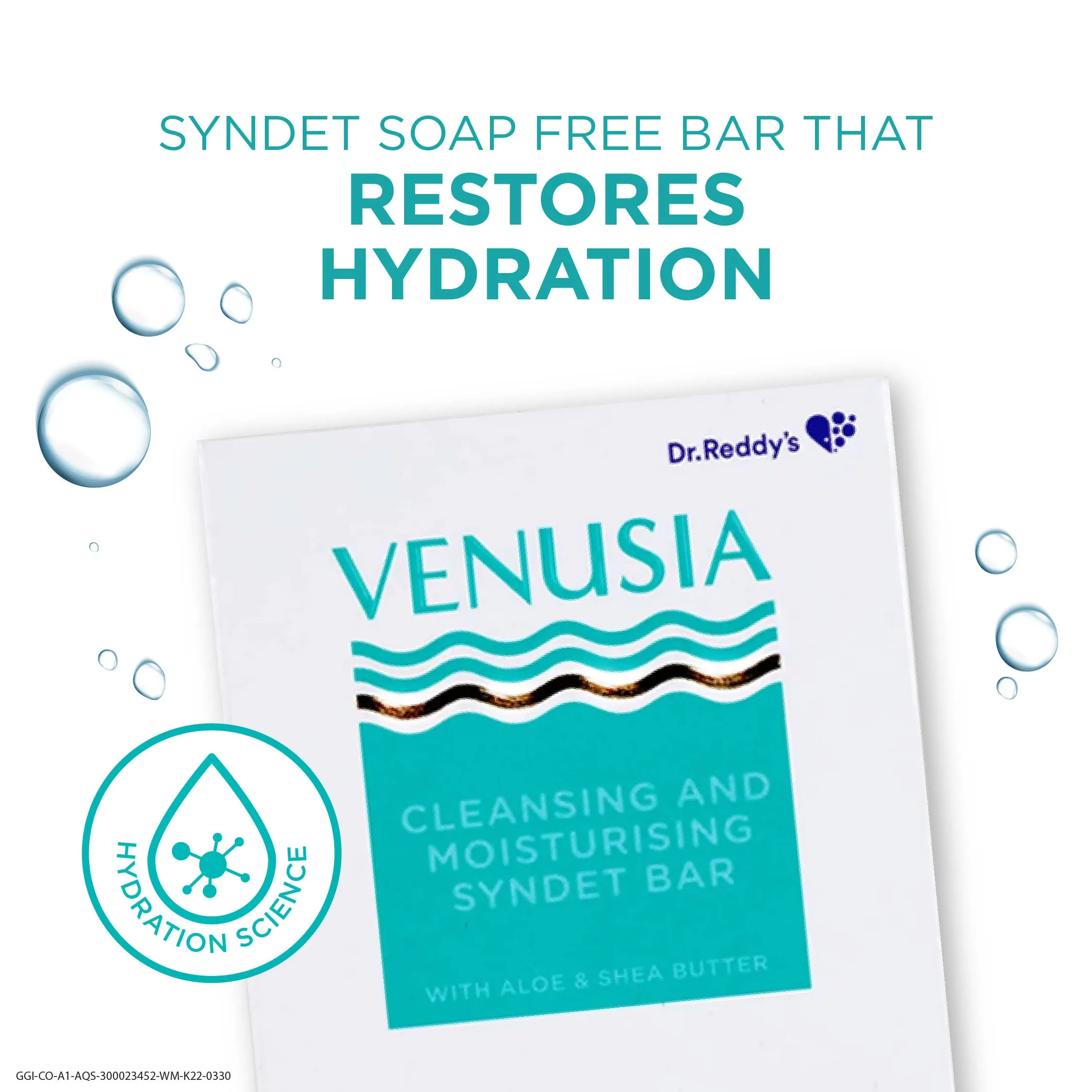Dr. Reddy's Venusia Max Intensive Moisturizing Lotion  300 GM  and Venusia Moisturizing Bathing Bar 75 GM