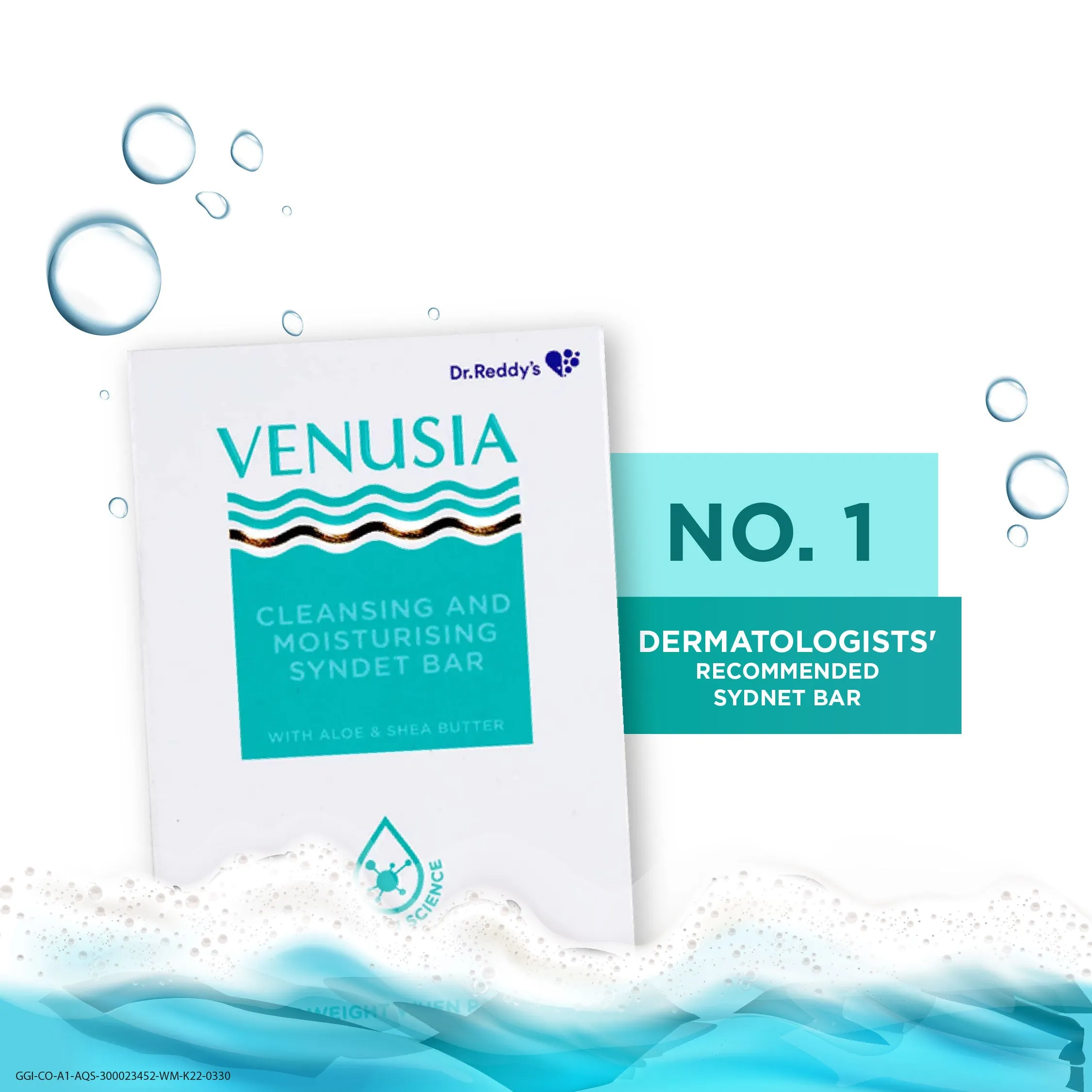 Dr. Reddy's Venusia Max Intensive Moisturizing Lotion  300 GM  and Venusia Moisturizing Bathing Bar 75 GM