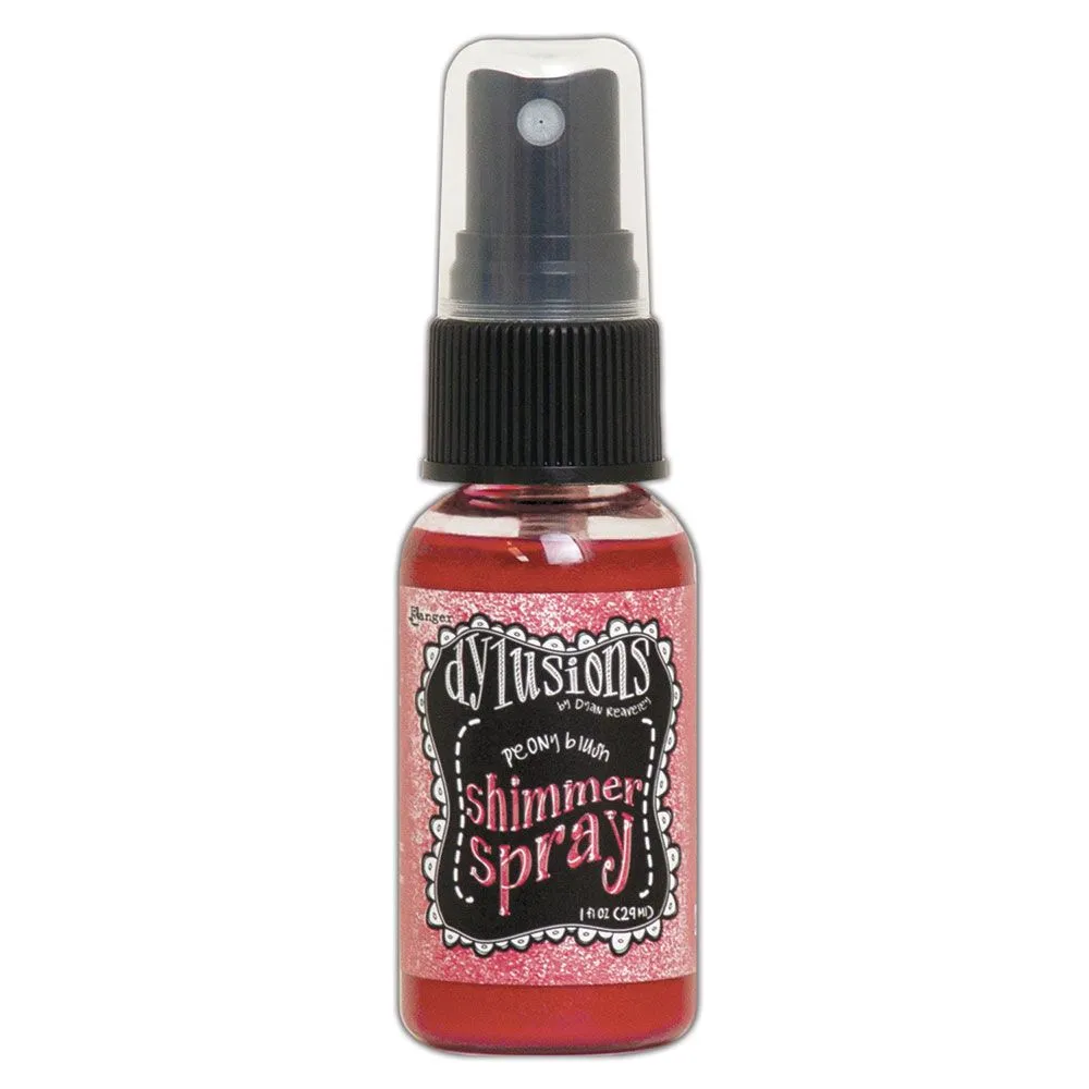 Dylusions Shimmer Sprays 1oz - Peony Blush