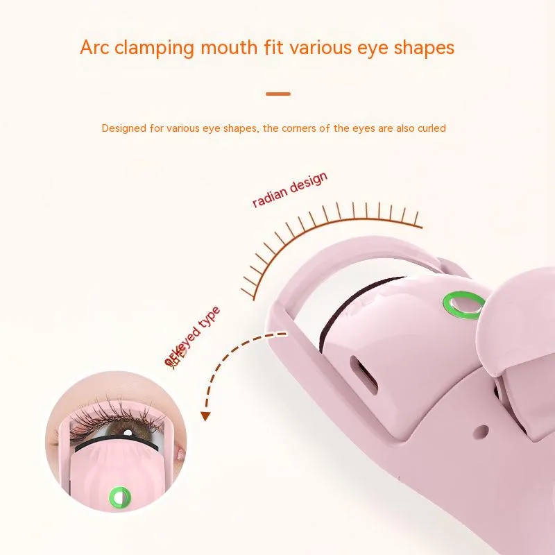 Electric Eyelash Curler with Smart Charging & Three-Speed Temperature Control