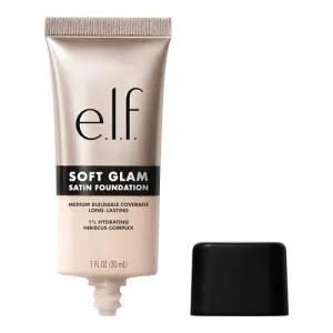 e.l.f. Soft Glam Foundation, Medium Coverage, Long-Lasting & Buildable Foundation For A Smooth, Satin Finish, Vegan & Cruelty-Free, 44 Tan Cool