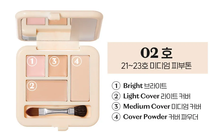ETUDE Double Lasting Artist Concealer Palette 5.3g