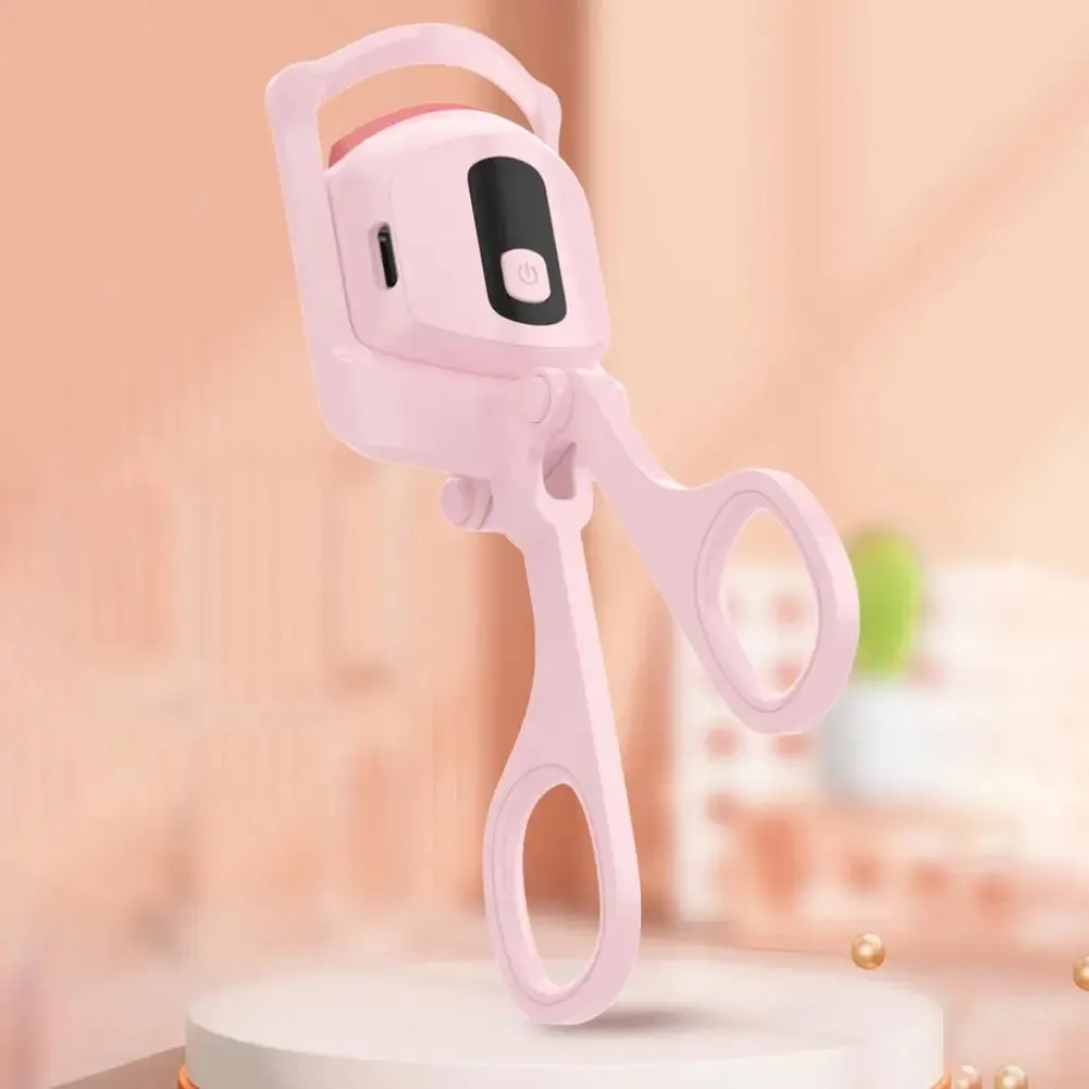 Eyelash Curler Display Temperature Curl Temperature-control Rechargeable Heated Electric Eyelash Lifter Makeup Tool