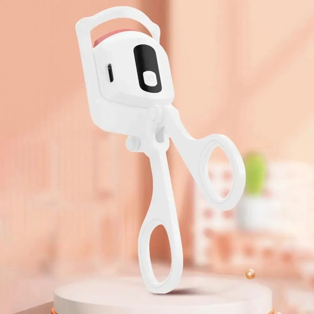 Eyelash Curler Display Temperature Curl Temperature-control Rechargeable Heated Electric Eyelash Lifter Makeup Tool