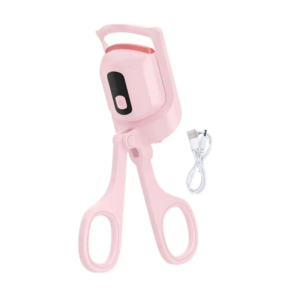 Eyelash Curler Display Temperature Curl Temperature-control Rechargeable Heated Electric Eyelash Lifter Makeup Tool