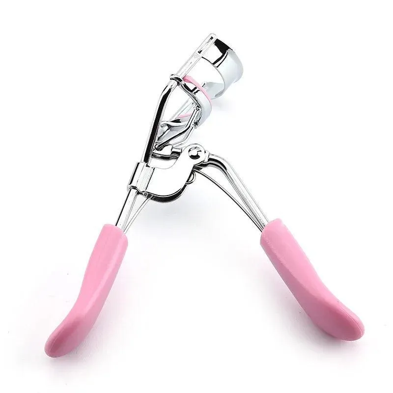 Eyelash Curler, Ergonomic Design, Perfect Curls, Available in Black, Silver, Pink, Purple, Compact & Portable, Ideal for On-the-Go Beauty