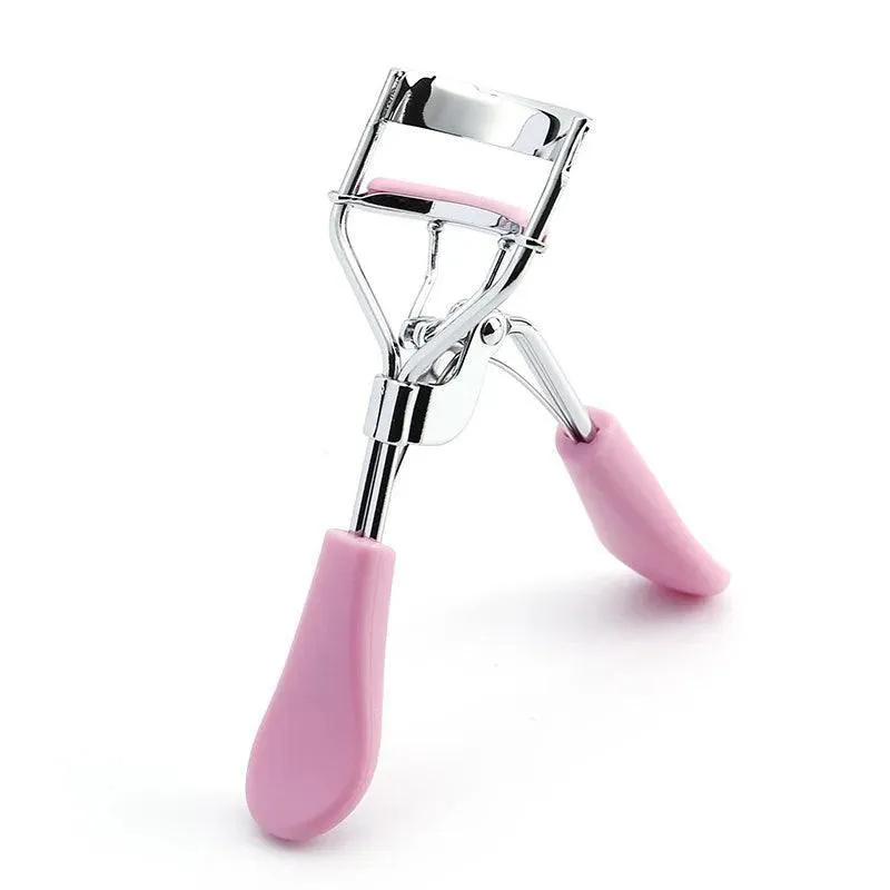 Eyelash Curler, Ergonomic Design, Perfect Curls, Available in Black, Silver, Pink, Purple, Compact & Portable, Ideal for On-the-Go Beauty