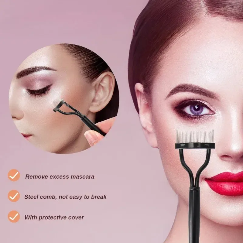 Eyelash Curler Tools Set Stainless Steel Cosmetic Makeup Curling Styling