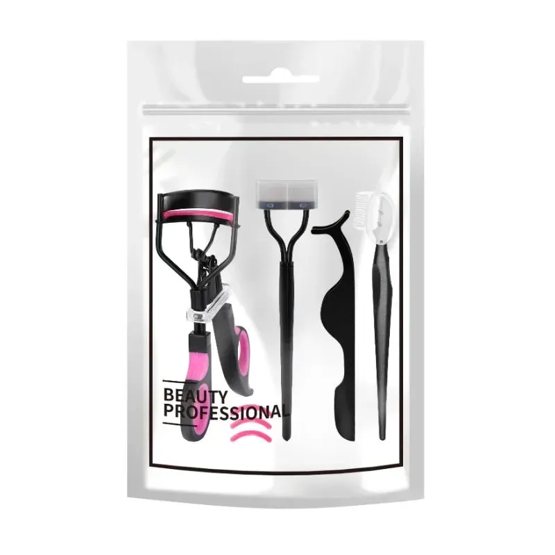 Eyelash Curler Tools Set Stainless Steel Cosmetic Makeup Curling Styling