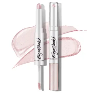 Eyeseek 2 in 1 Eyeshadow and Liquid Glitter Eyeshadow #02 - Champaign Rose
