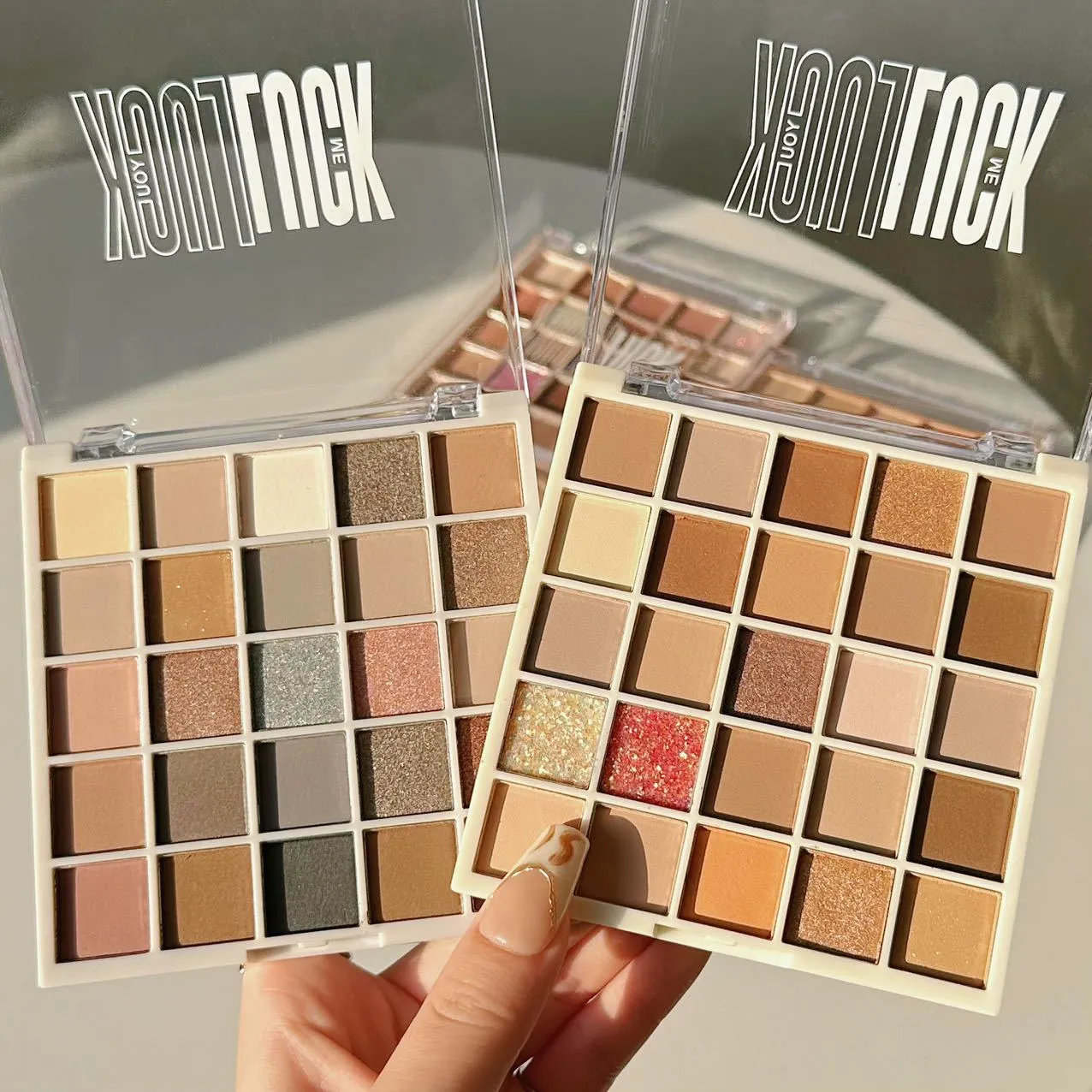 Eyeshadow Palette 25 Color Matte Glitter Long-lasting Waterproof Eye Makeup Palette Soft Makeup Sets Korean Makeup For Female