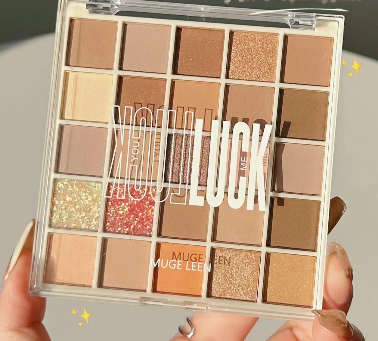 Eyeshadow Palette 25 Color Matte Glitter Long-lasting Waterproof Eye Makeup Palette Soft Makeup Sets Korean Makeup For Female