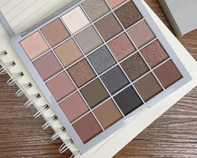 Eyeshadow Palette 25 Color Matte Glitter Long-lasting Waterproof Eye Makeup Palette Soft Makeup Sets Korean Makeup For Female