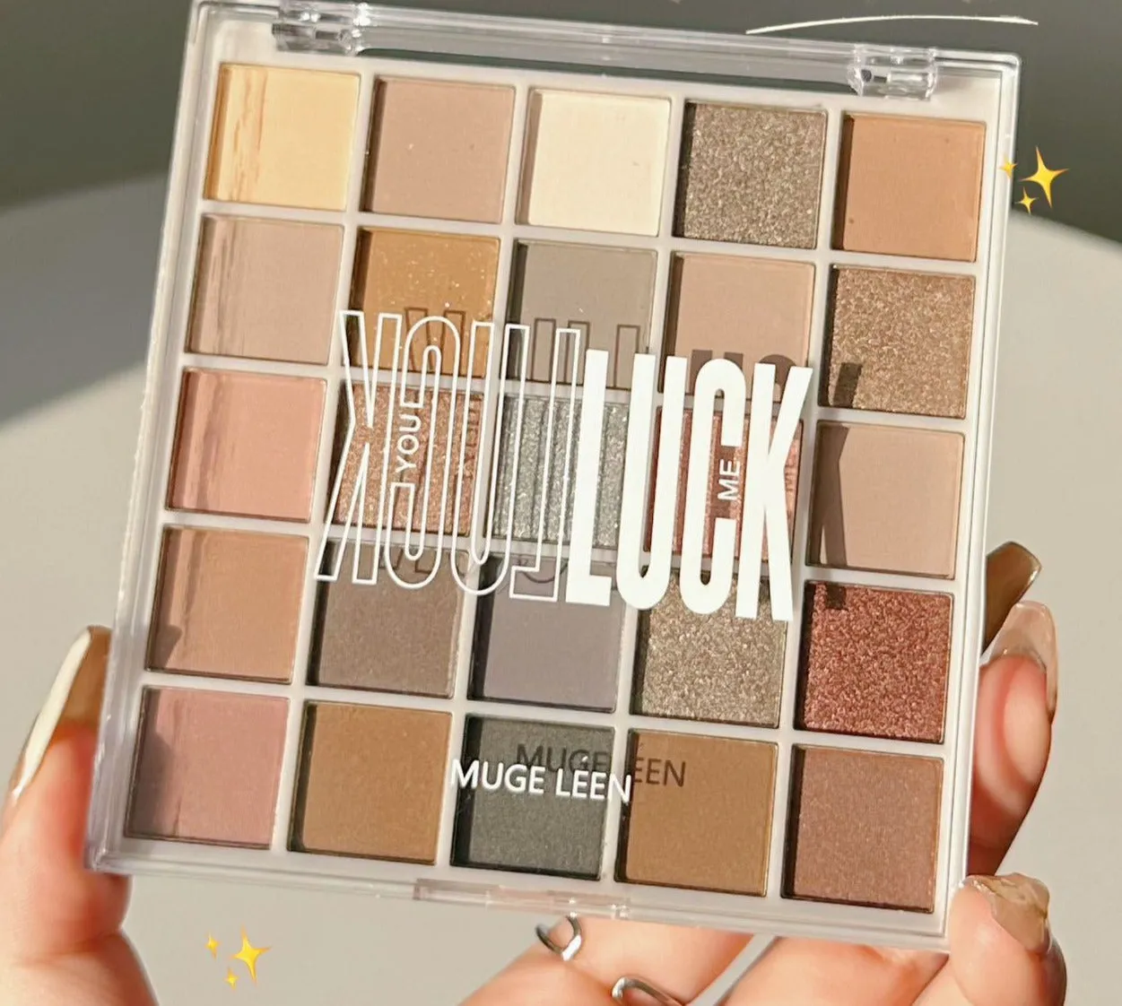Eyeshadow Palette 25 Color Matte Glitter Long-lasting Waterproof Eye Makeup Palette Soft Makeup Sets Korean Makeup For Female