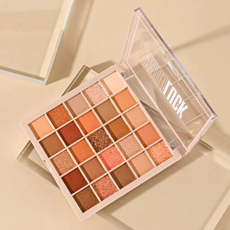 Eyeshadow Palette 25 Color Matte Glitter Long-lasting Waterproof Eye Makeup Palette Soft Makeup Sets Korean Makeup For Female