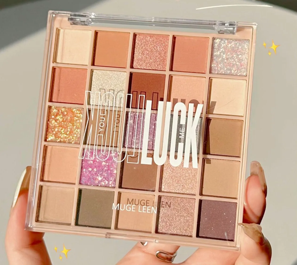 Eyeshadow Palette 25 Color Matte Glitter Long-lasting Waterproof Eye Makeup Palette Soft Makeup Sets Korean Makeup For Female