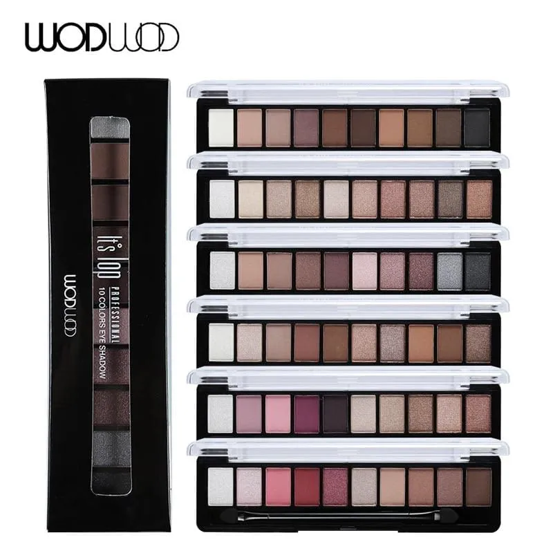 Eyeshadow Palette Makeup Glitter Profissional Matte Color