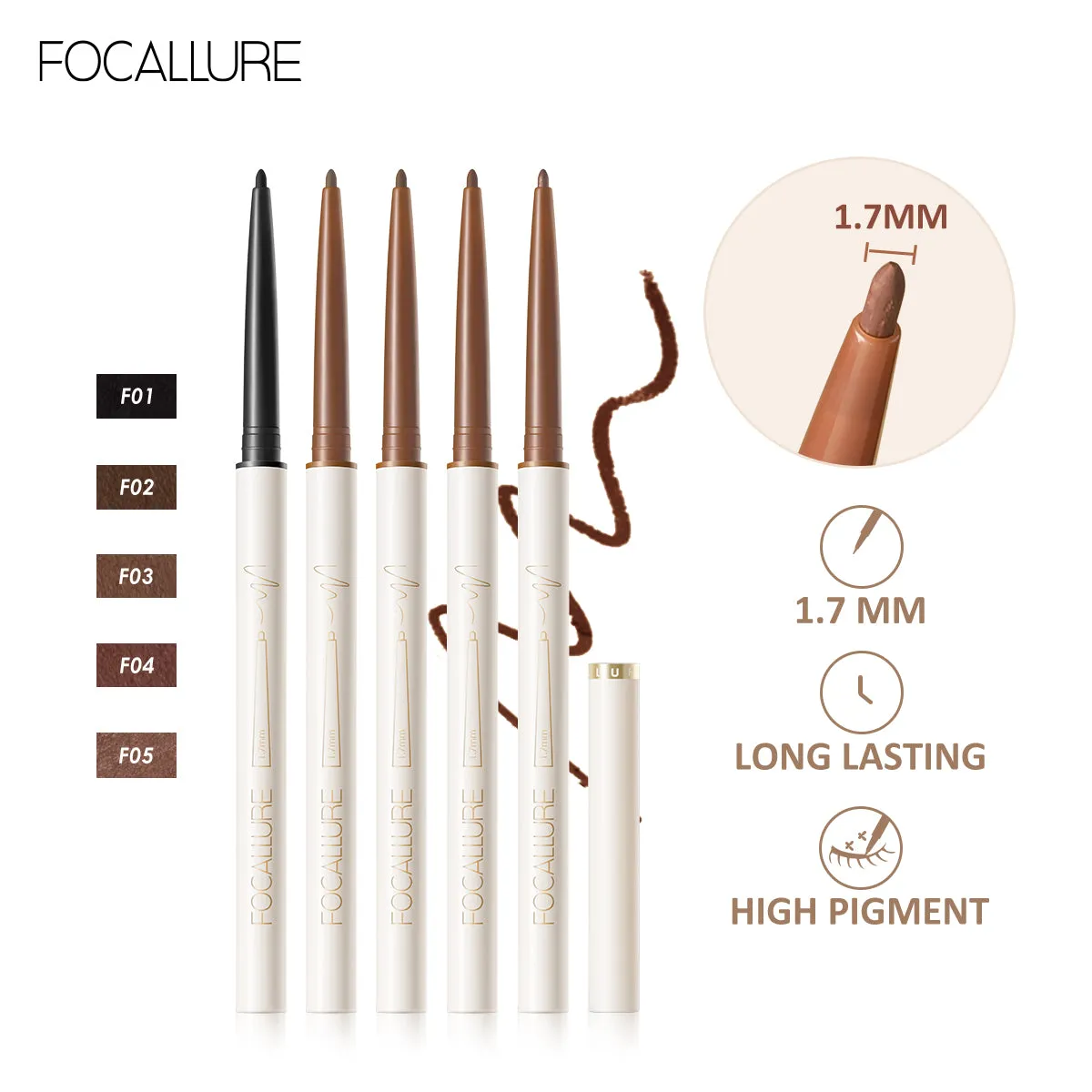 FA 243 - Focallure Perfectly Defined Gel Eyeliner