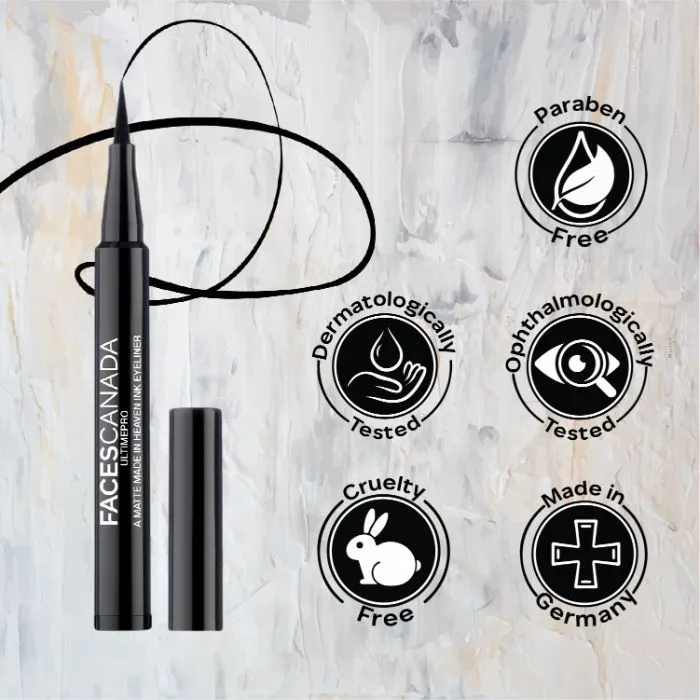Faces Canada Ultime Pro A Matte Made In Heaven Ink Eye Liner Mini (0.6 ml)