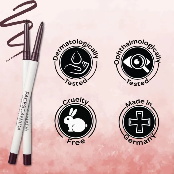 Faces Canada UltimePro Twist Eye Kajal Liner Plum 04 (0.35 g)