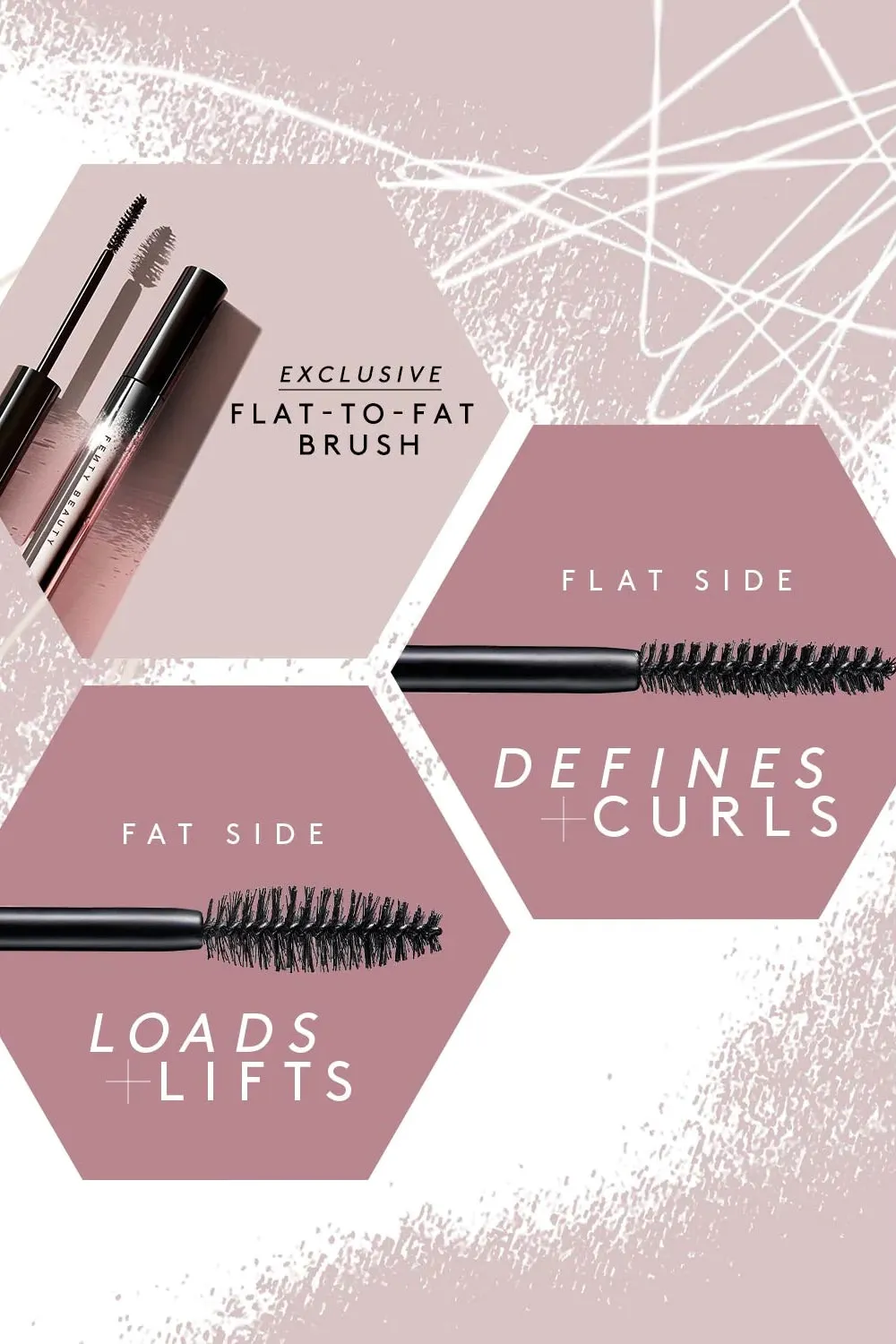 Fenty Beauty Full Frontal Volume, Lift, & Curl Mascara