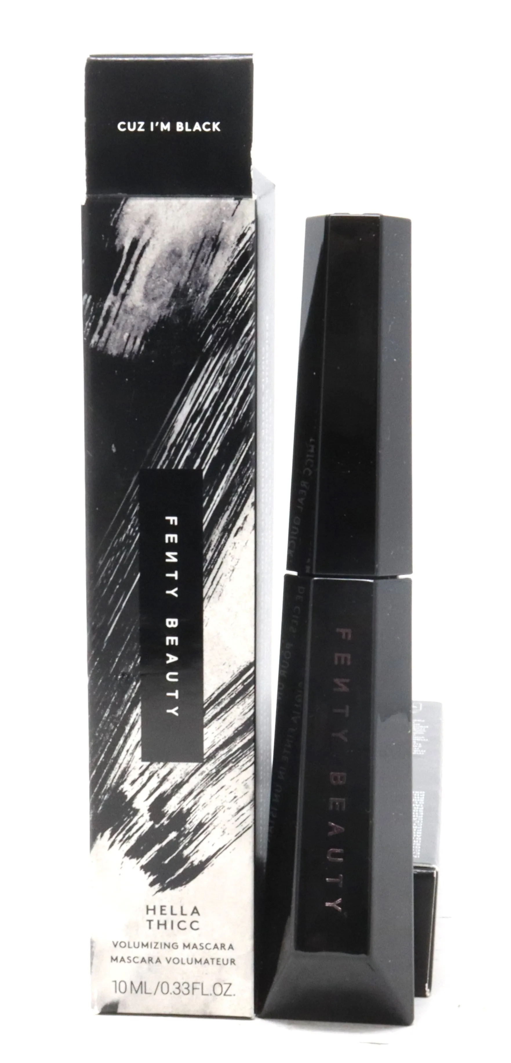 Fenty Beauty Hella Thicc Volumizing Mascara 0.33oz Cuz I'm Black New With Box