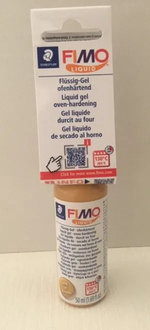 FIMO Liquid Gel 50ml Gold