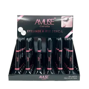 Fine Liquid Eyeliner & Eye Pencil (36 units)