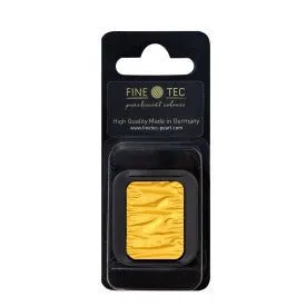 Finetec F1222C Pearlescent Watercolor Pan Refill - Pearl Gold