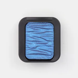 Finetec F1260C Pearlescent Watercolor Pan Refill - Sapphire Blue