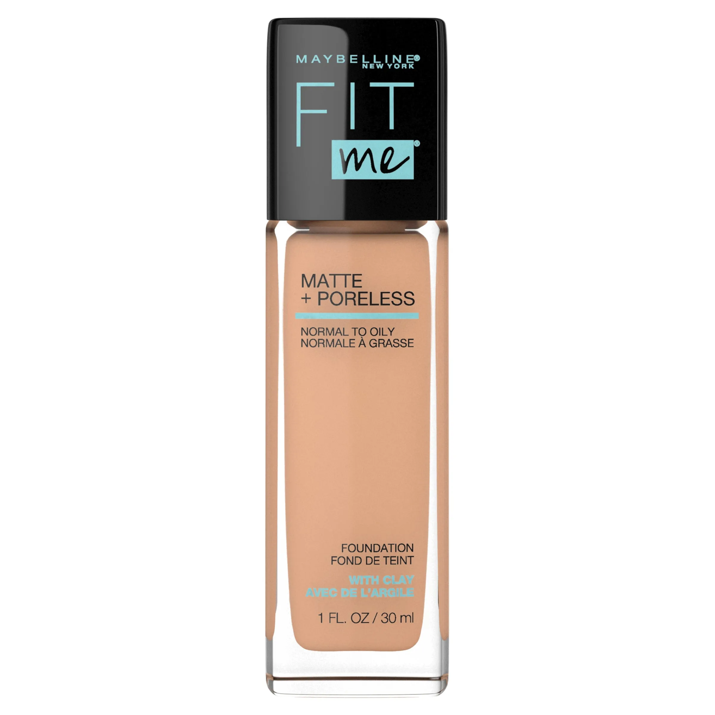 FIT ME MATTE & PORELESS MATTIFYING LIQUID FOUNDATION 230 NATURAL BUFF 30ML
