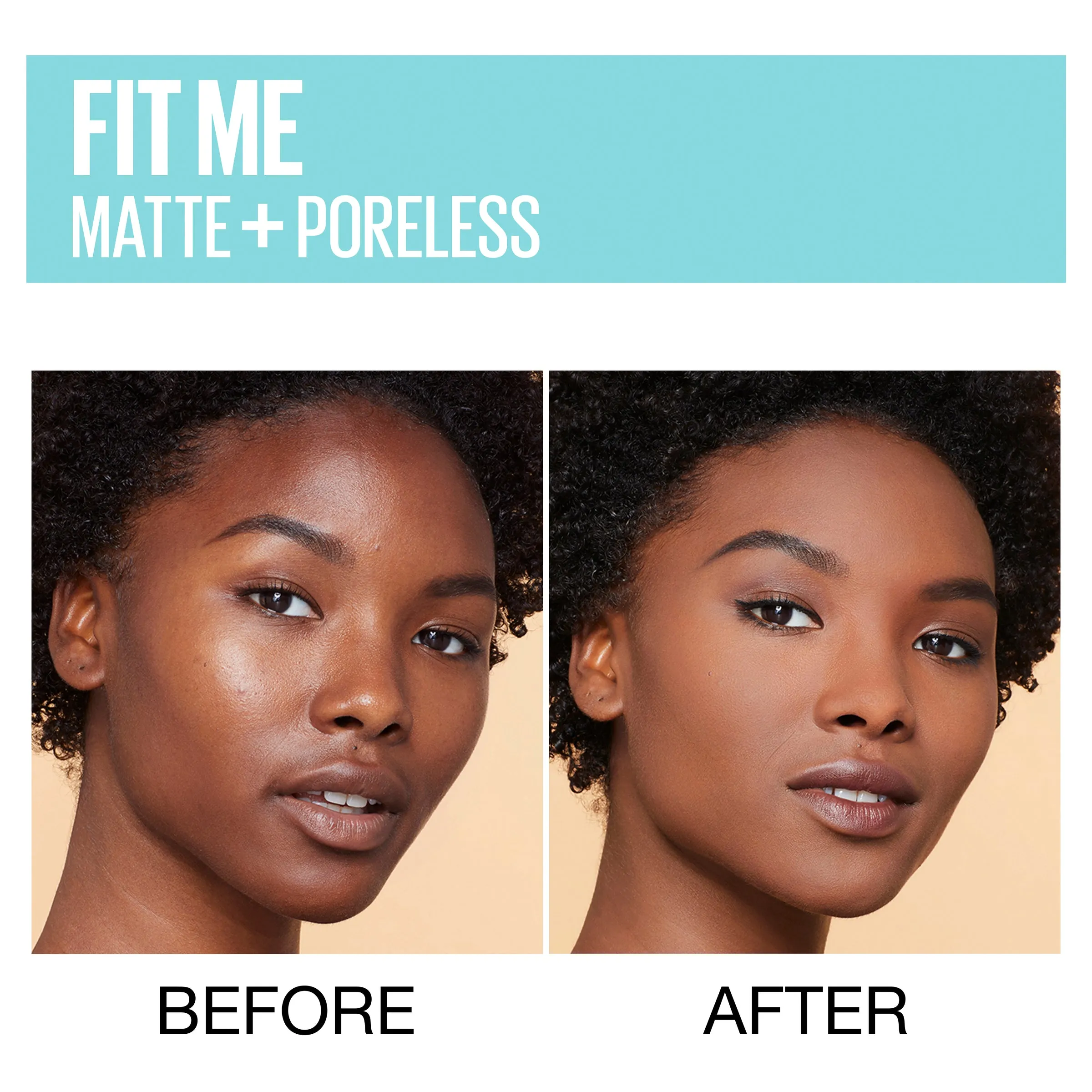 FIT ME MATTE & PORELESS MATTIFYING LIQUID FOUNDATION 358 LATTE 30ML