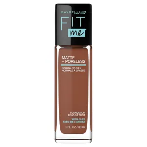 FIT ME MATTE & PORELESS MATTIFYING LIQUID FOUNDATION 365 NUTMEG 30ML