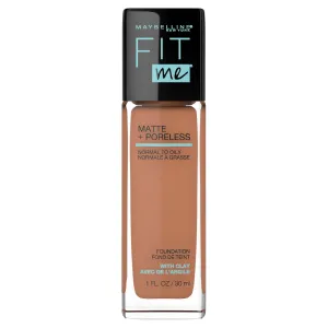 FIT ME MATTE & PORELESS MATTIFYING LIQUID FOUNDATION 388 SPICY BROWN 30ML