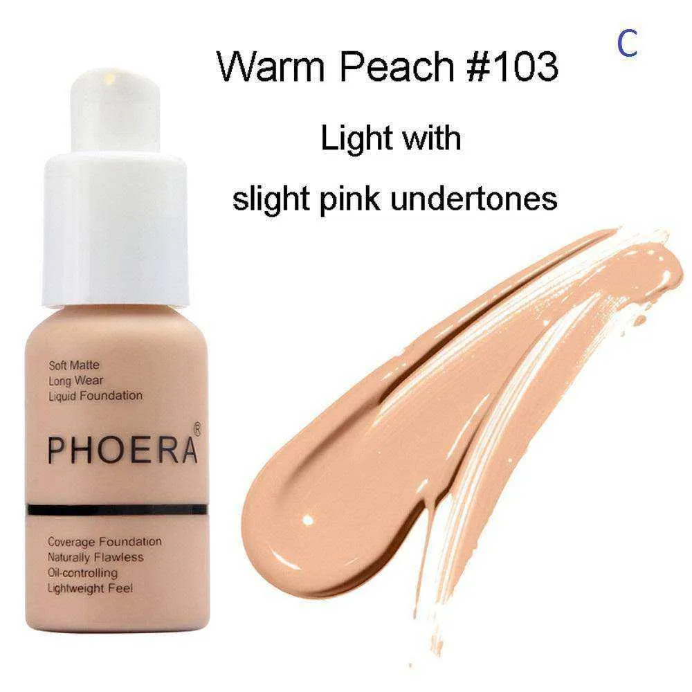 Flawless Matte Oil Liquid Foundation