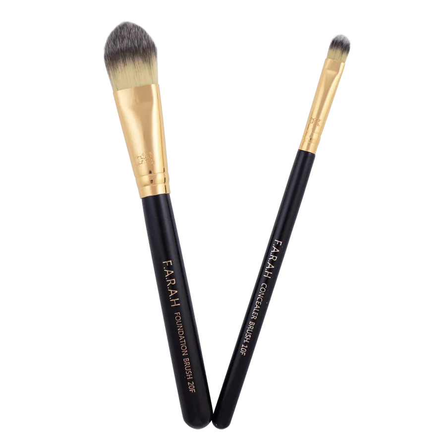 Foundation & Concealer Brush DUO