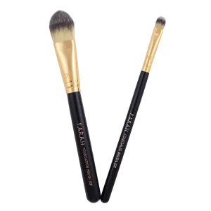 Foundation & Concealer Brush DUO