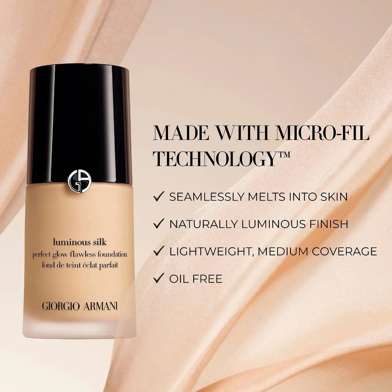 G Ar-mani LIMINIOUS SILK FOUNDATION 1.5 NUM 30 ML